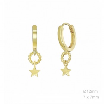 Pendientes Aro Liso Circulo...