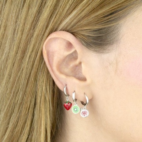 Pendientes Aro Fruits Fresas