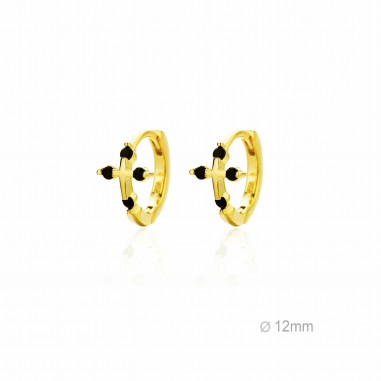 Boucles d'oreilles Zircons