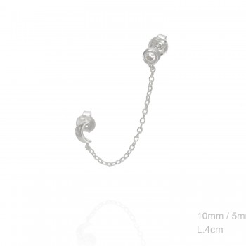 Earrings Sterling silver