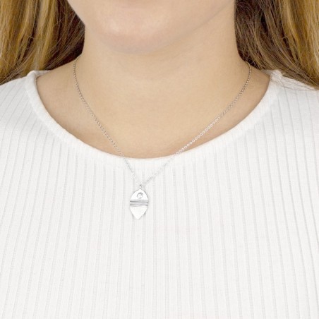 Gargantilla de Plata de Ley y circonitas