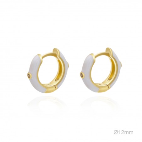 Boucles d'oreilles Zircons