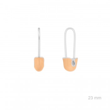 Silver earrings