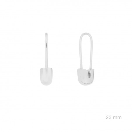 Silver earrings