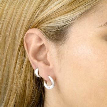 Silver earrings 2