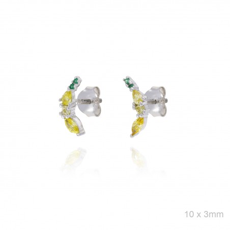 Boucles d'oreilles Zircons