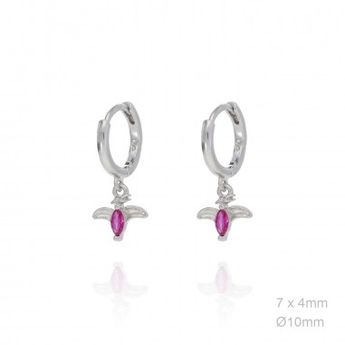 Boucles d'oreilles Zircons