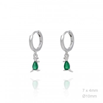 Boucles d'oreilles Zircons