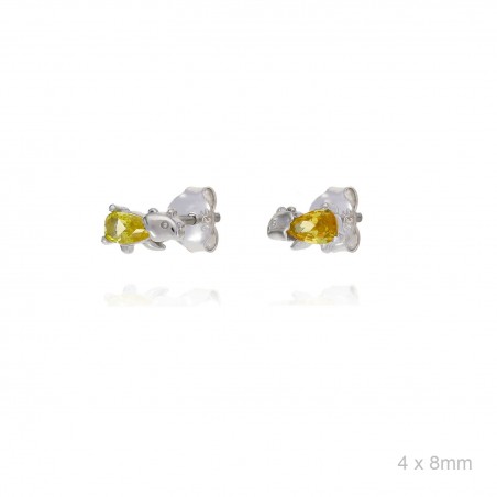 Boucles d'oreilles Zircons