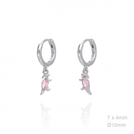 Boucles d'oreilles Zircons