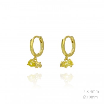 Pendientes Aro Dorado...