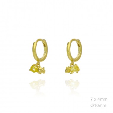 Boucles d'oreilles Zircons