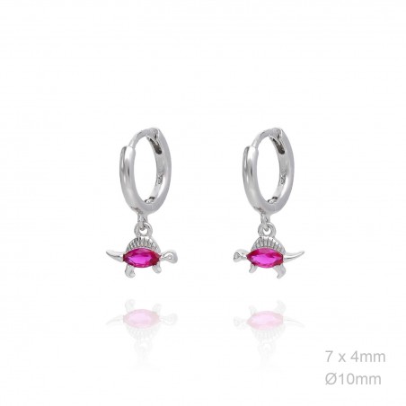 Boucles d'oreilles Zircons