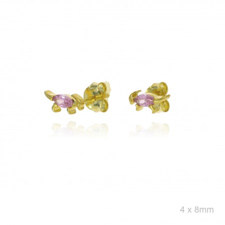 Boucles d'oreilles Zircons