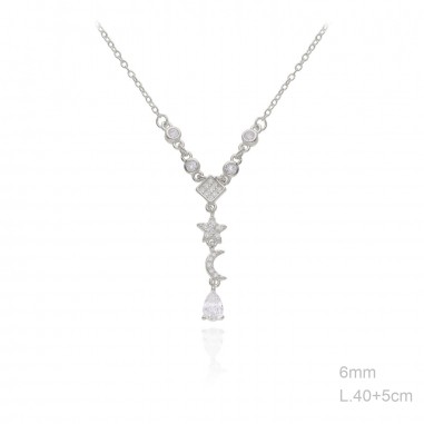 Gargantilla Estrella Luna Circ