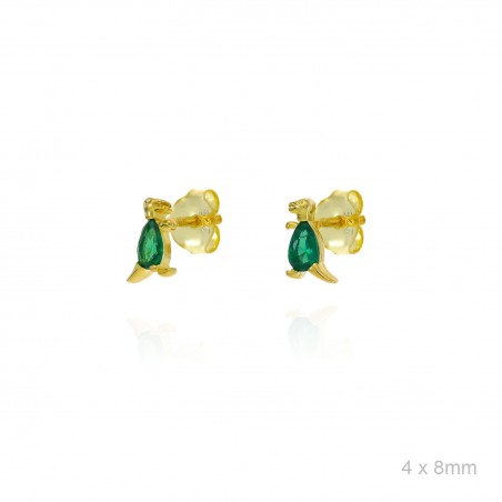 Boucles d'oreilles Zircons