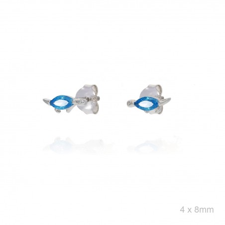 Boucles d'oreilles Zircons