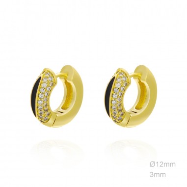 Boucles d'oreilles Zircons