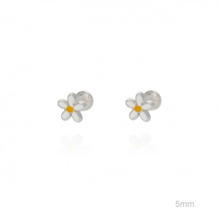 Boucles d'oreilles Argent lisse