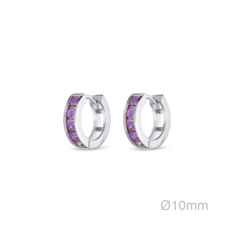 Boucles d'oreilles Zircons