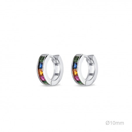 Boucles d'oreilles Zircons