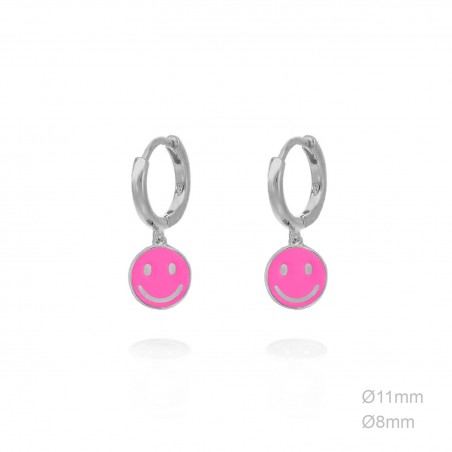 Boucles d'oreilles Argent lisse