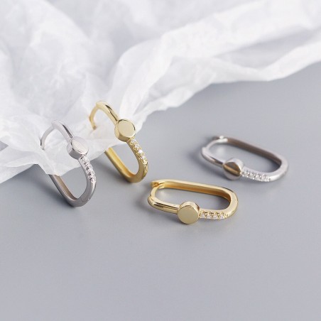 Boucles d'oreilles Zircons