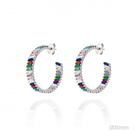 Boucles d'oreilles Zircons