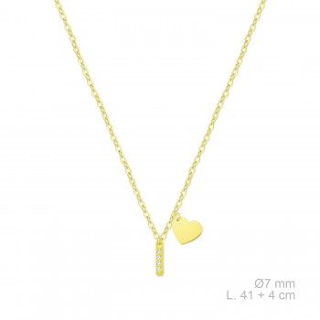 Gargantilha em Prata...