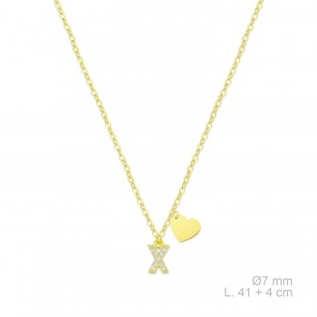 Sautoir en Argent avec...