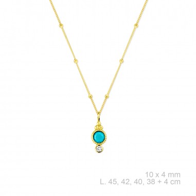 Gargantilla de Plata de Ley 