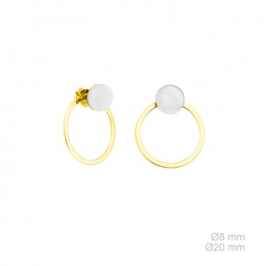 Boucles d'oreilles en Argent