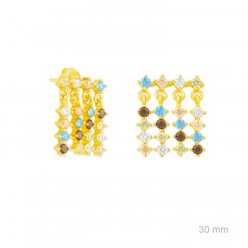 Boucles d'oreilles en...