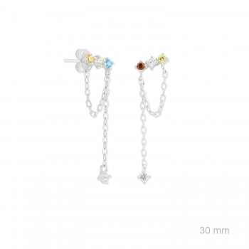 Pendientes de Plata de Ley...