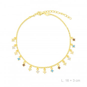 Pulseira de Prata Esterlina...