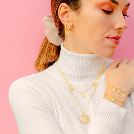 Sautoir en Argent avec oxyde de zirconium