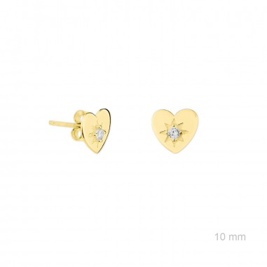 Silver Earrings with Cubir Zirconium