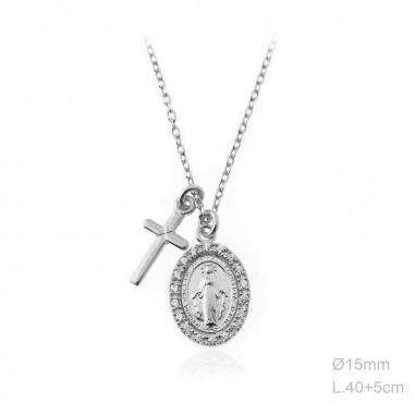 Gargantilla Milagrosa Circ Cruz 