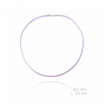 Gargantilha de couro...