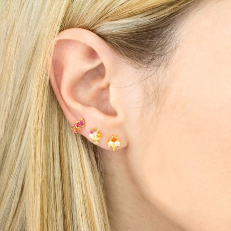 Boucles d'oreilles en Argent avec oxyde de zirconium