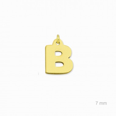 Charm de Plata de Ley (Letra B)