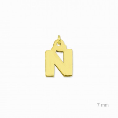 Charm de Plata de Ley (Letra Ñ)