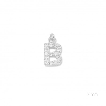Charm de Plata de Ley (Letra B)