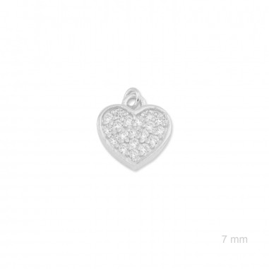 Charm de Plata de Ley (Corazón)