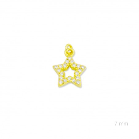 Charm de Plata de Ley (Estrella)