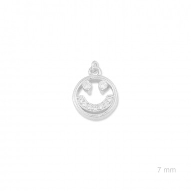 Charm de Plata de Ley (Smile)