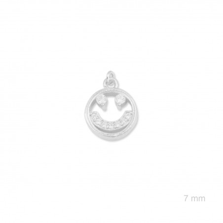 Charm de Plata de Ley (Smile)