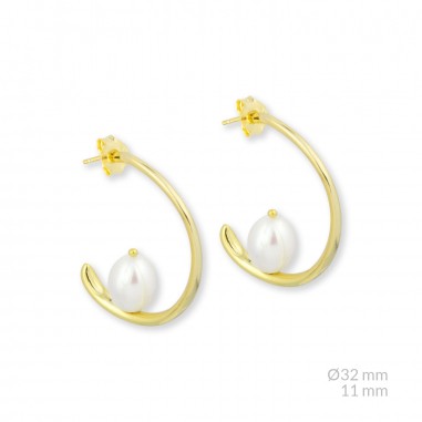 Pendientes de Plata de Ley 