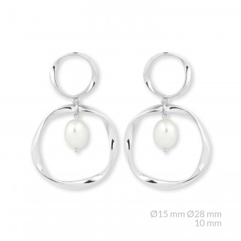 Boucles d'oreilles en Argent
