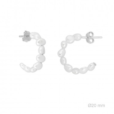 Boucles d'oreilles en Argent